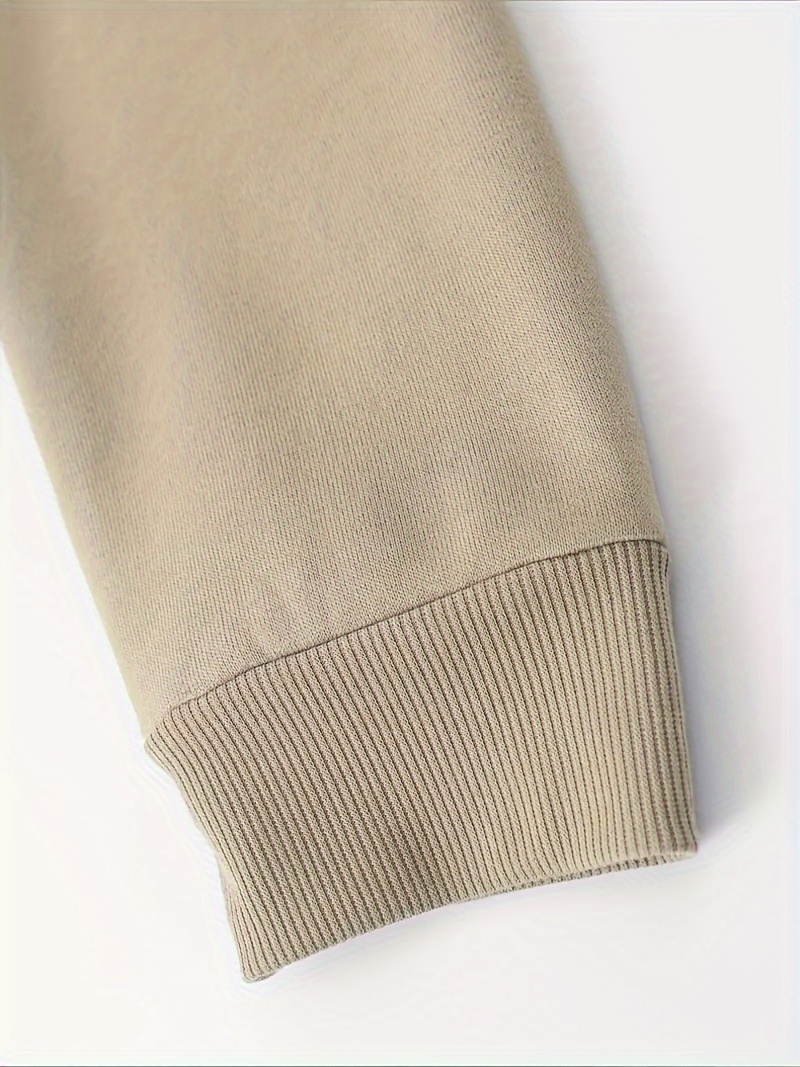 mens plus size fleece lined hoodie color pullover with kangaroo for plus size details 4